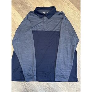 Three Sixty Six Men's Size 3 Xl Long Sleeve Blue Shirt New